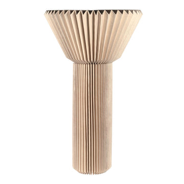 Archer 37" Modern Minimalist Pleated Shade Floor Lamp